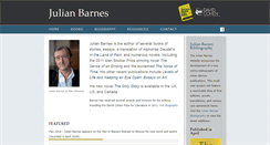 Desktop Screenshot of julianbarnes.com