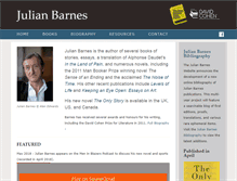 Tablet Screenshot of julianbarnes.com
